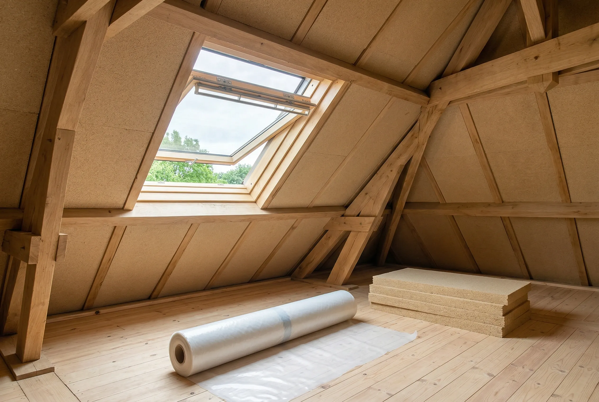 Isolation de combles à Yvrac