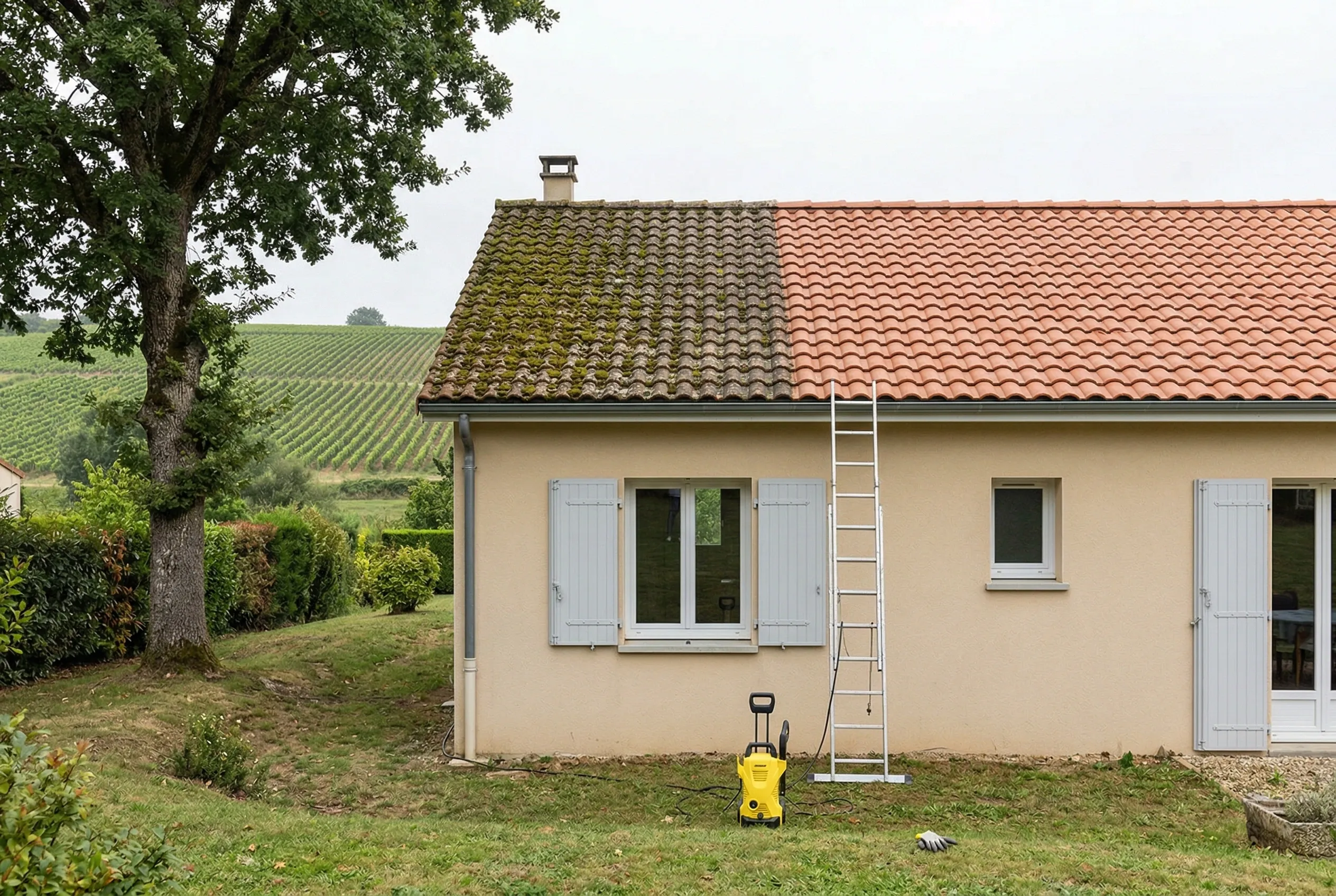 Nettoyage & démoussage à Yvrac